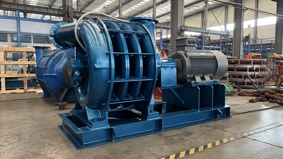อุตสาหกรรมหนักเหล็กเหล็กเหล็กหลากหลายระยะ centrifugal blower 20-1500m3/min อัตราการไหล