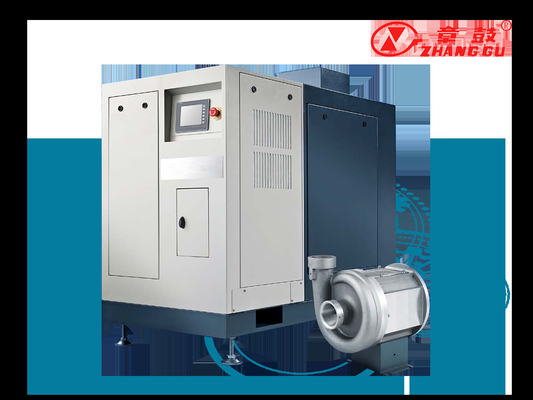 380/400V เครื่องเป่าอากาศเงินสําหรับรถยนต์ 77-314m3/Min ระยะการไหล