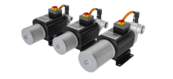 PLC ความเร็วสูง centrifugal blower การไหลอากาศที่มีประสิทธิภาพสูงในอุตสาหกรรม