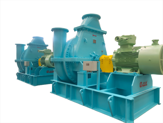 พัดลมโบลเวอร์แบบแรงเหวี่ยงหลายขั้นตอน 11-5500KW สำหรับการเคลื่อนที่และการควบคุมอากาศในอุตสาหกรรม
