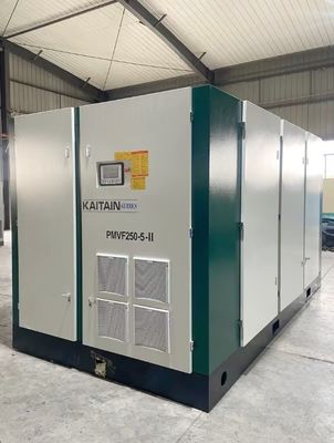 PMVF เครื่องบดอากาศแบบสกรูน้ํามันขนาดเล็ก 0.5-1.0Mpa 13.7-77m3/min