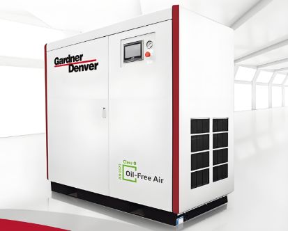 เครื่องอัดอากาศสกรู VFD แม่เหล็กถาวรแบบไม่ใช้น้ำมัน 7.5-410kW