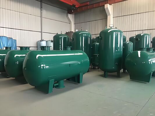 ถังเก็บก๊าซอุตสาหกรรมแนวตั้งและแนวราบ ติดตามมาตรฐานความปลอดภัยที่เข้มงวด